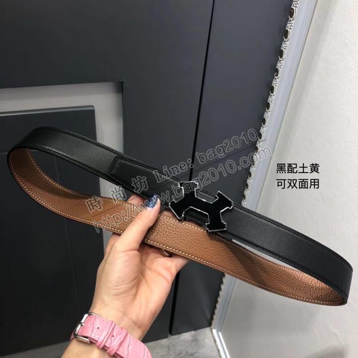 HERMES皮帶 H專櫃新款 雙面腰帶 時尚個性 愛馬仕皮帶 男女通用  hgh2005